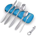 Cubiertos camping Decathlon