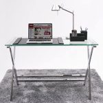 Mesa despacho cristal Ikea Mesa despacho cristal Ikea