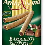 Barquillos rellenos de chocolate Hacendado Barquillos rellenos de chocolate Hacendado