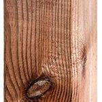 Postes de madera Bricomart Postes de madera Bricomart
