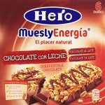 Barrita cereales muesli chocolate Hacendado
